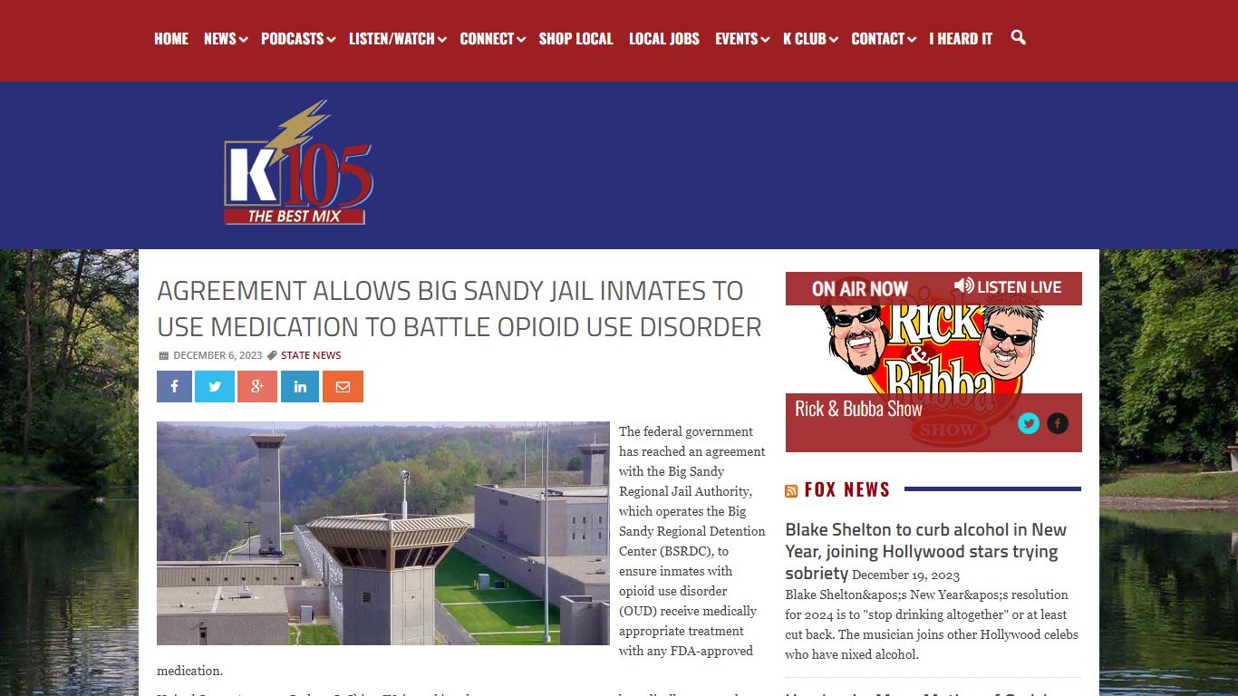 Agreement allows Big Sandy jail inmates to use medication to battle ...